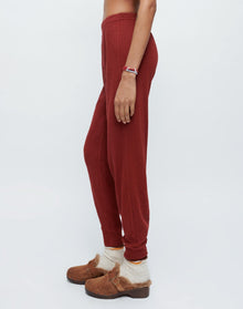 Womens | Thermal Jogger | Brick