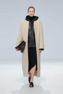 Solina Drape Skirt | Black
