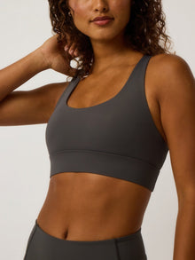 Women | Soleil Sports Bra | Anthracite