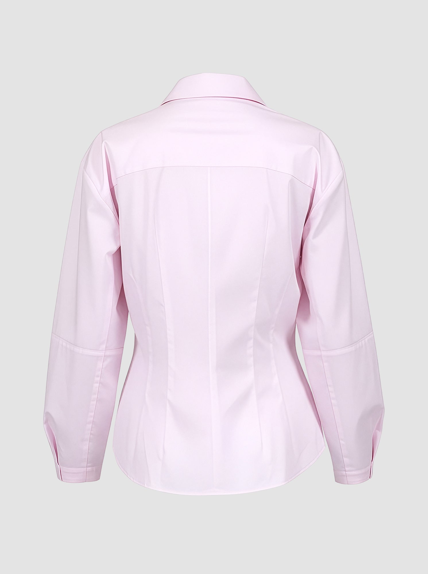 Lucia Lantern Sleeve Shirt | Pink