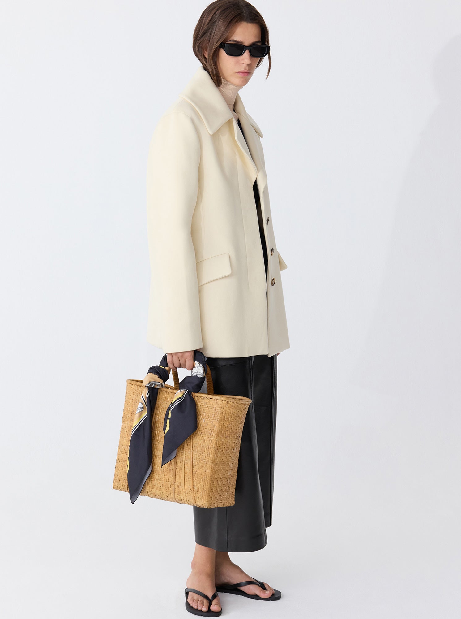 Lucky Peacoat | Cream