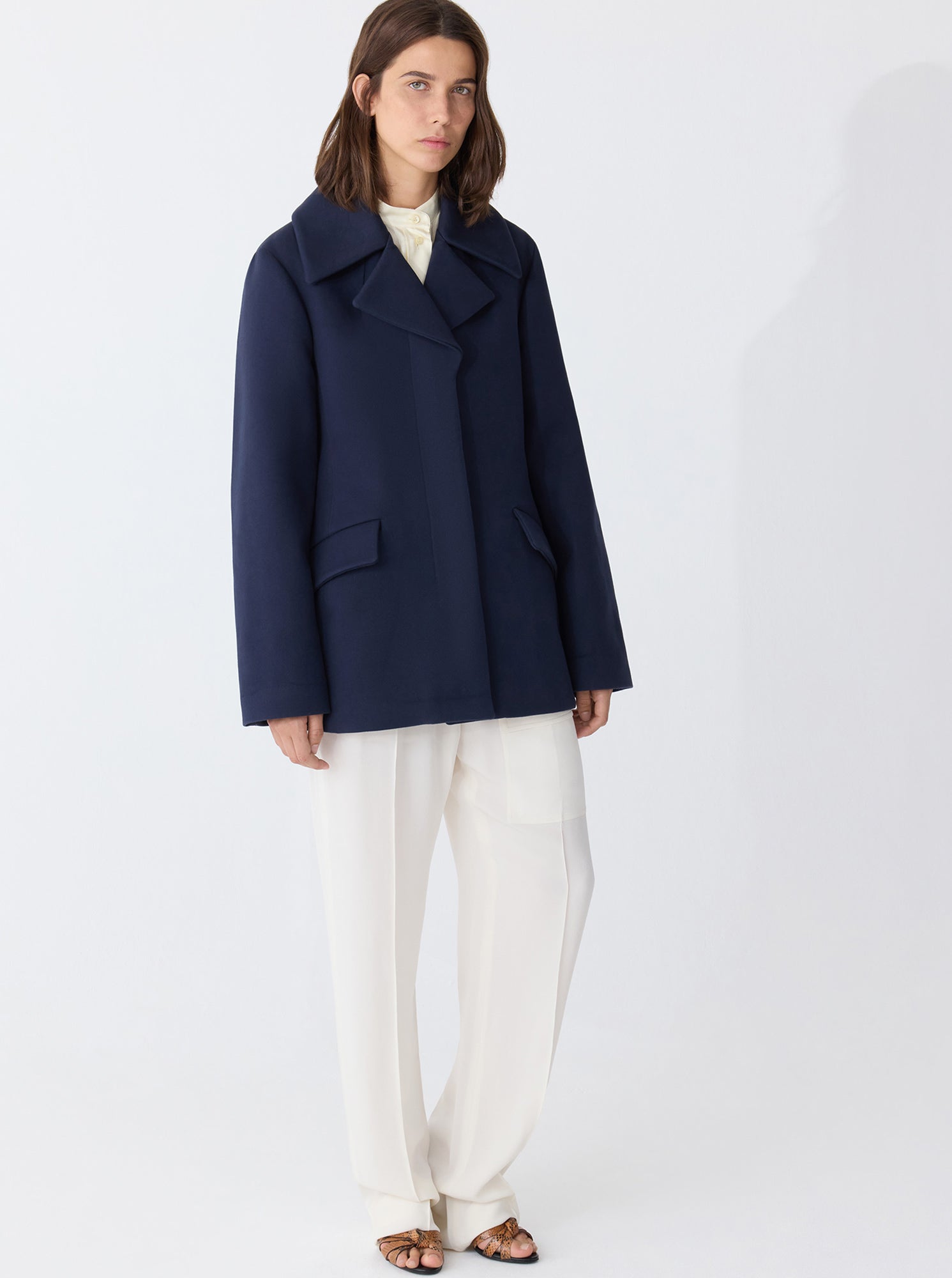 Lucky Peacoat | Navy