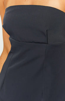 Lauren Strapless Mini Dress | Navy