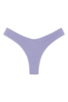 Lilac Added Coverage Lulu Bikini Bottom | Lavender Crochet