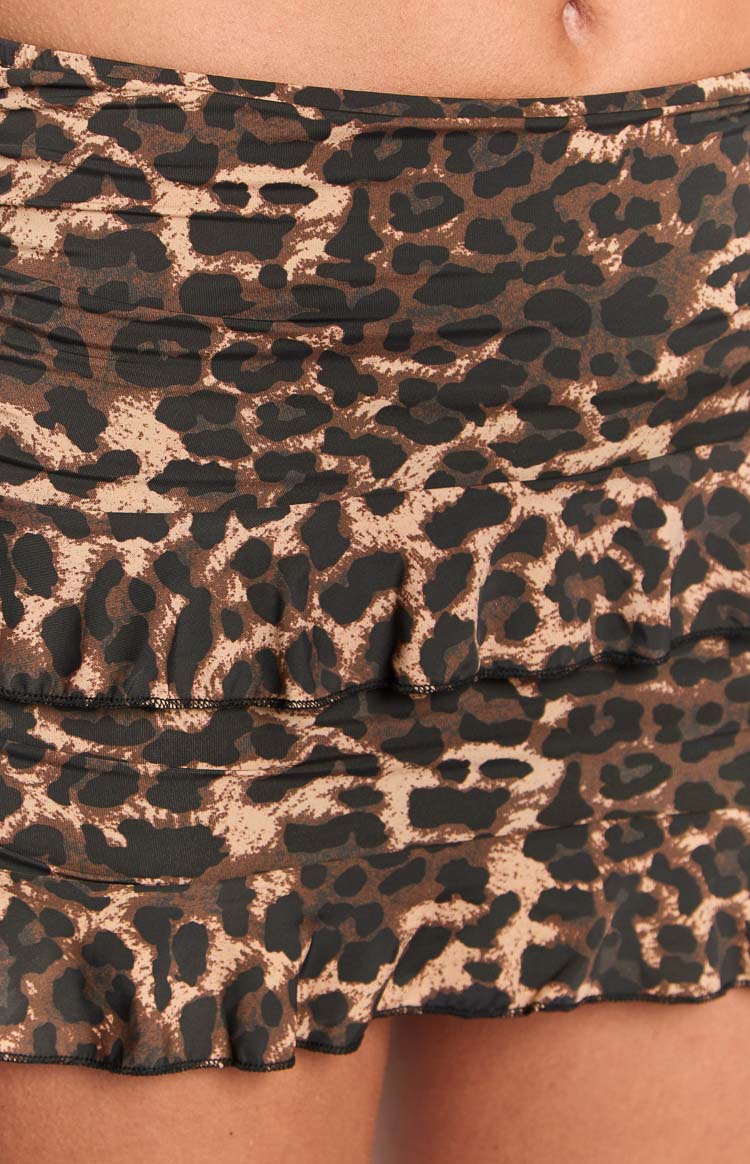 Mini Skirt | Lioness Rendezvous Leopard