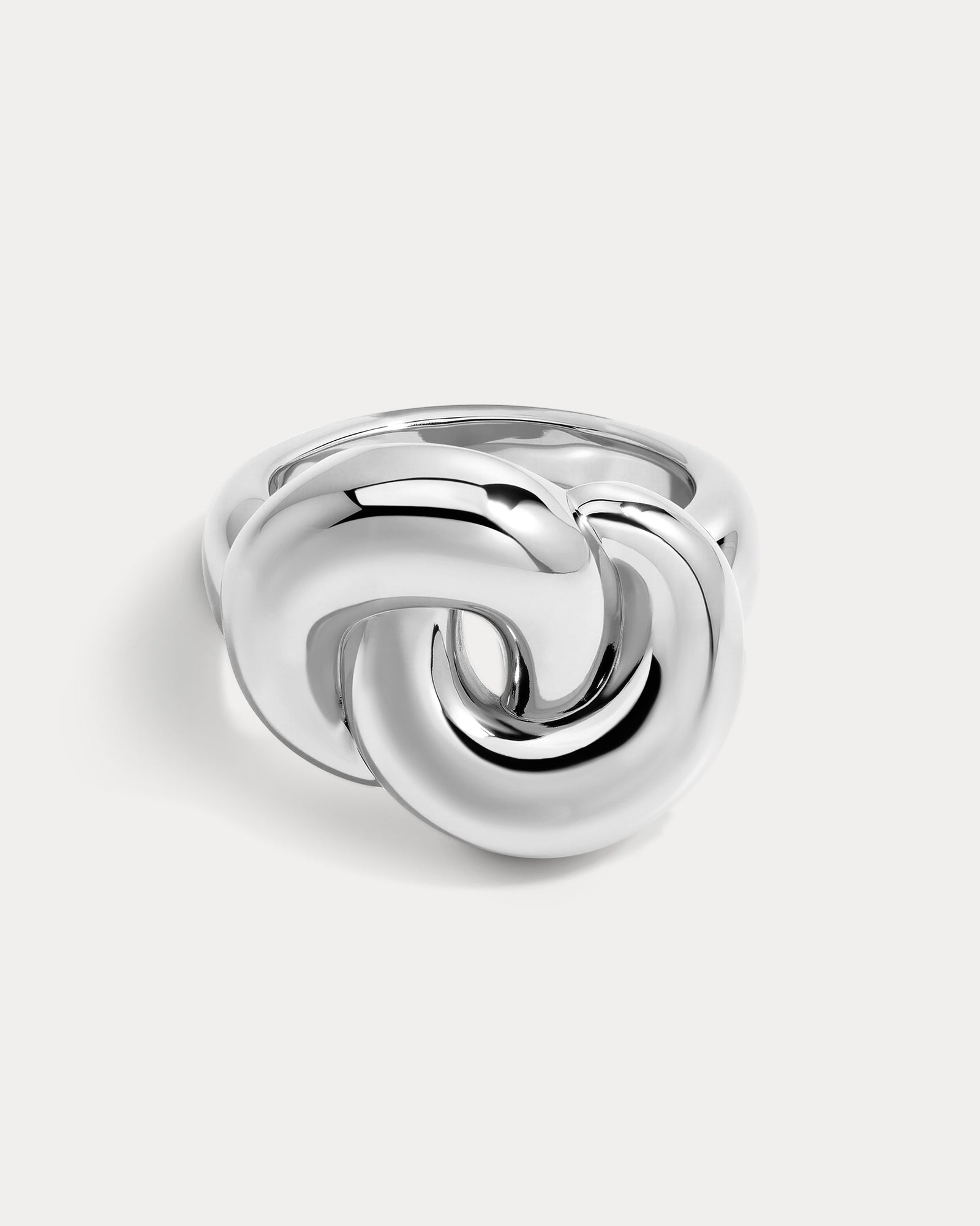 The Solstice Knot Ring | Silver