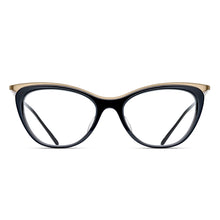 M2044 Cat Eye Optical | Black | Clear Lens | 51MM