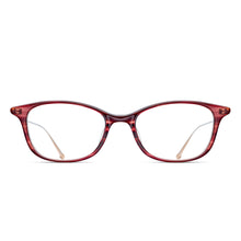 M2045 Rectangle Optical | Bordeaux Stripe | Clear Lens | 50MM