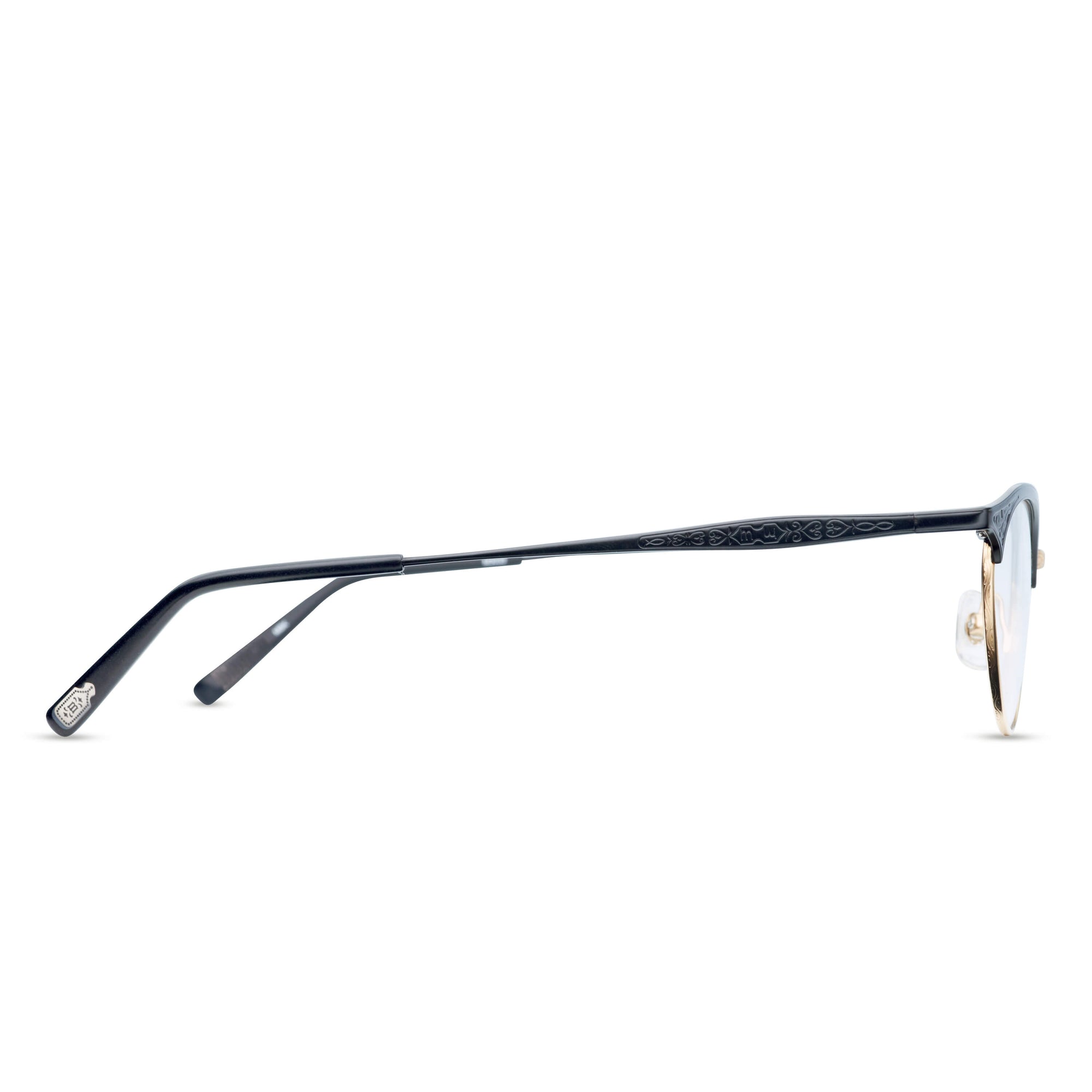 M3033 Geometric Optical | Matte Black | Clear Lens | 52MM