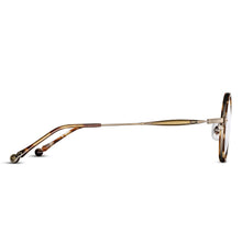 M3127 Round Optical | Antique Gold/Brown | Clear Lens | 43MM