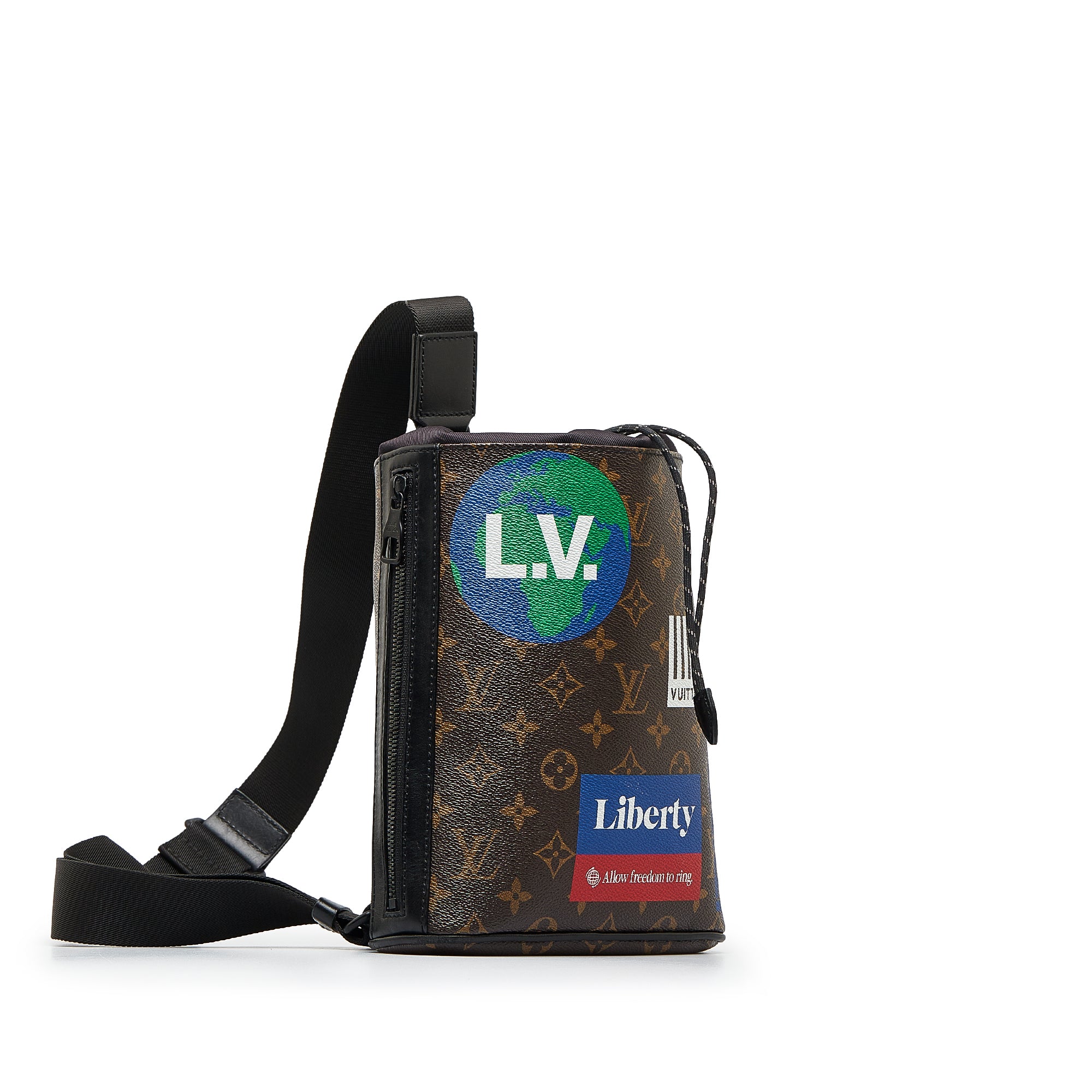 Louis Vuitton Pre-Owned Monogram Chalk Sling Bag | Women | Brown