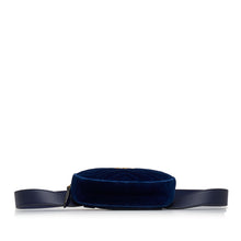 Gucci Pre-Owned GG Marmont Matelasse Velvet Belt Bag | Women | Blue (V1)