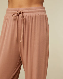 Pull On Wide Leg Pajama Pant | Camel