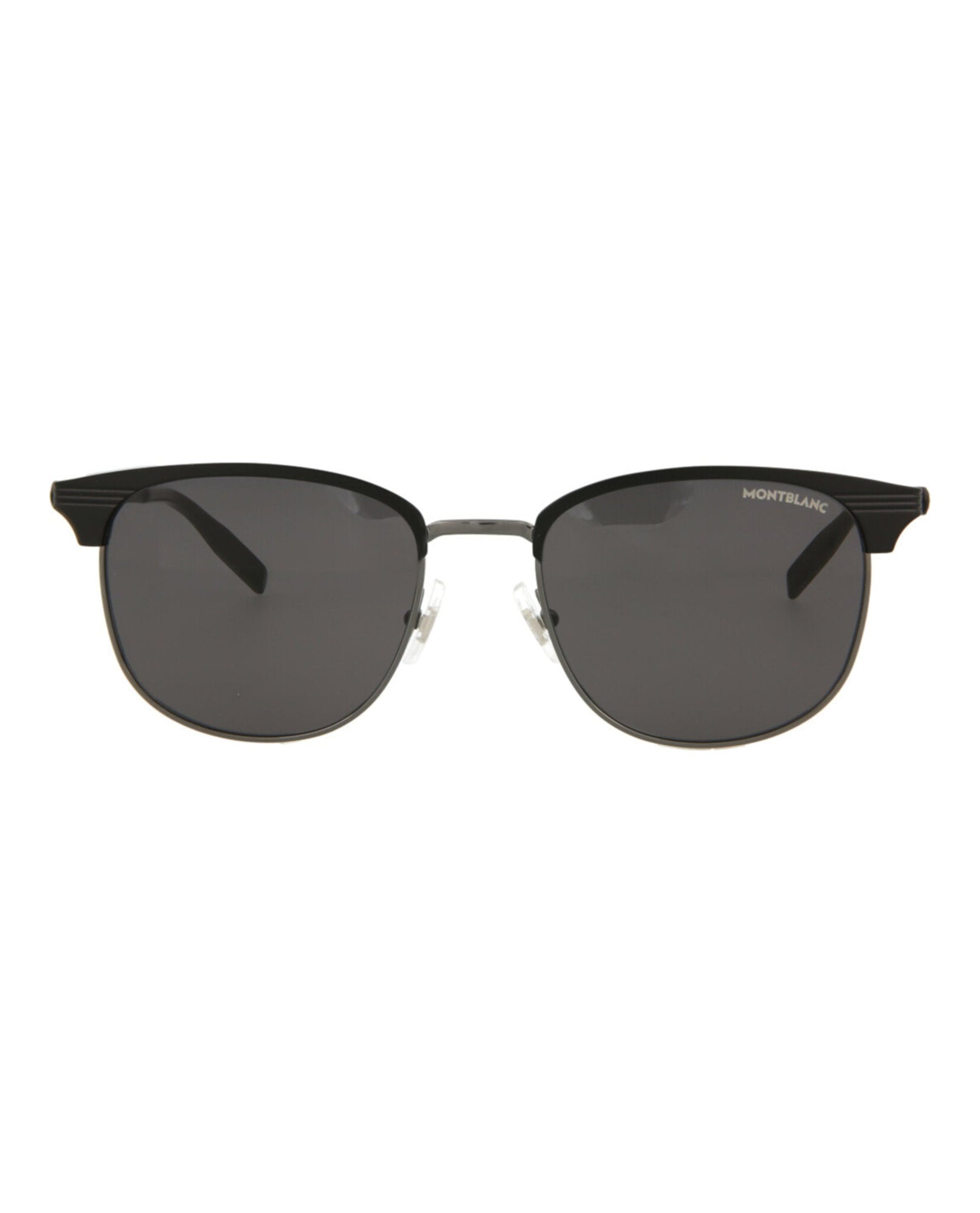 Montblanc Square Metal Sunglasses | Semimatte