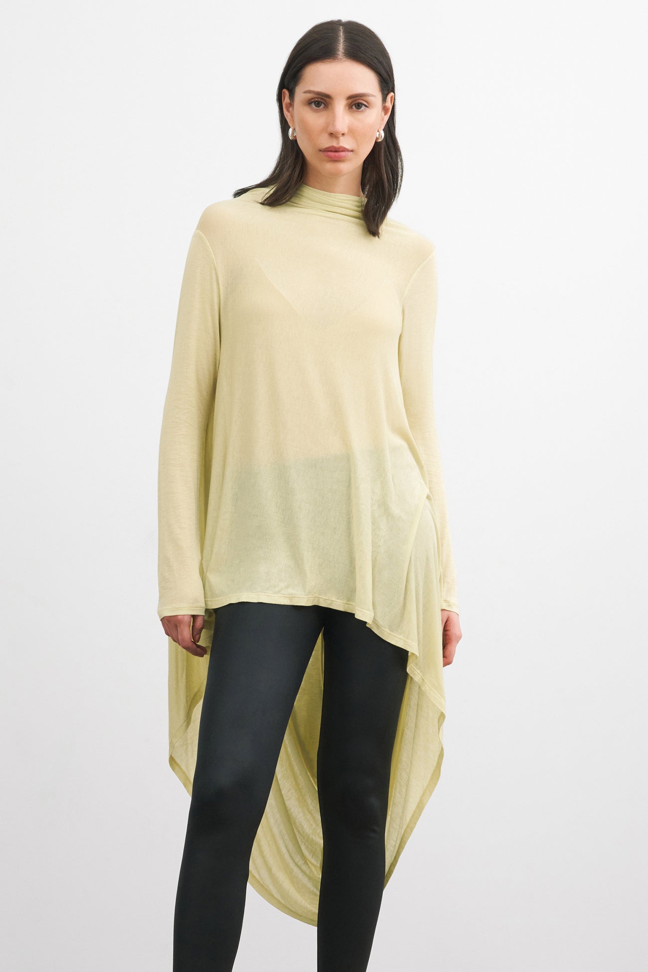 Iris Tunic | Pale Yellow