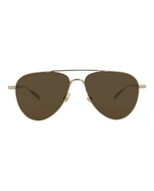 Montblanc Aviator Metal Sunglasses | Gold