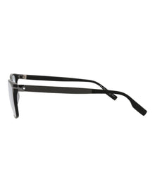 Montblanc Square Acetate Sunglasses | Black