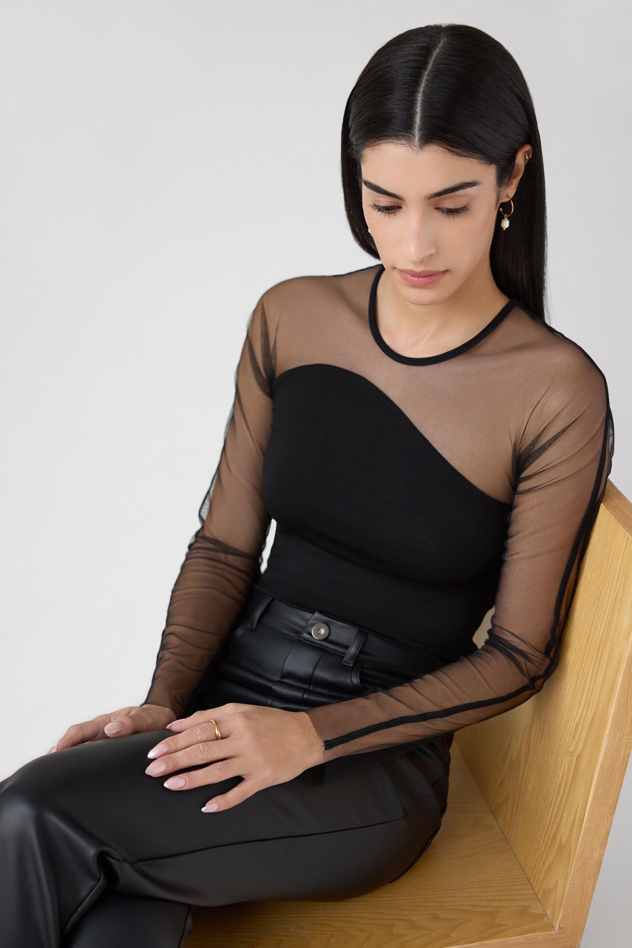 Evelyn Top | Black