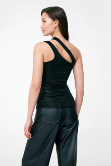 Siren Metallic Top | Onyx