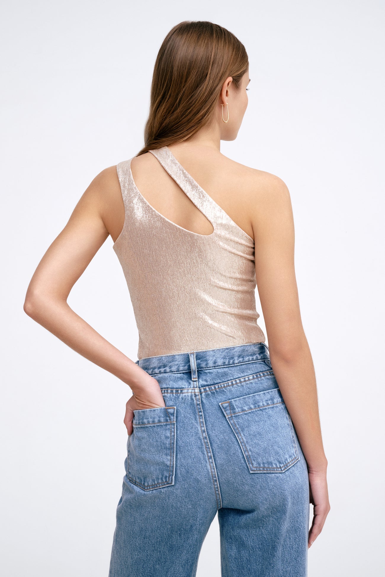 Siren Metallic Top | Stardust