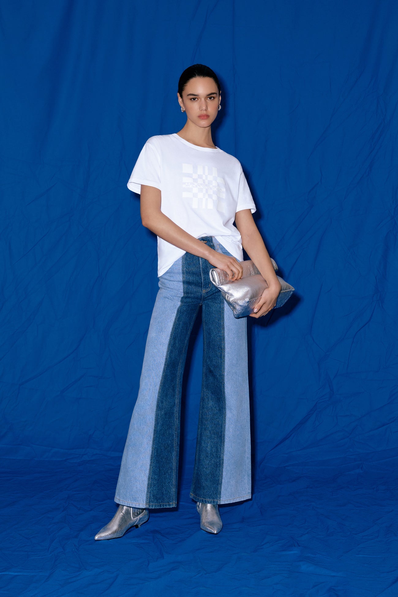 Marcella Graphic Tee | White