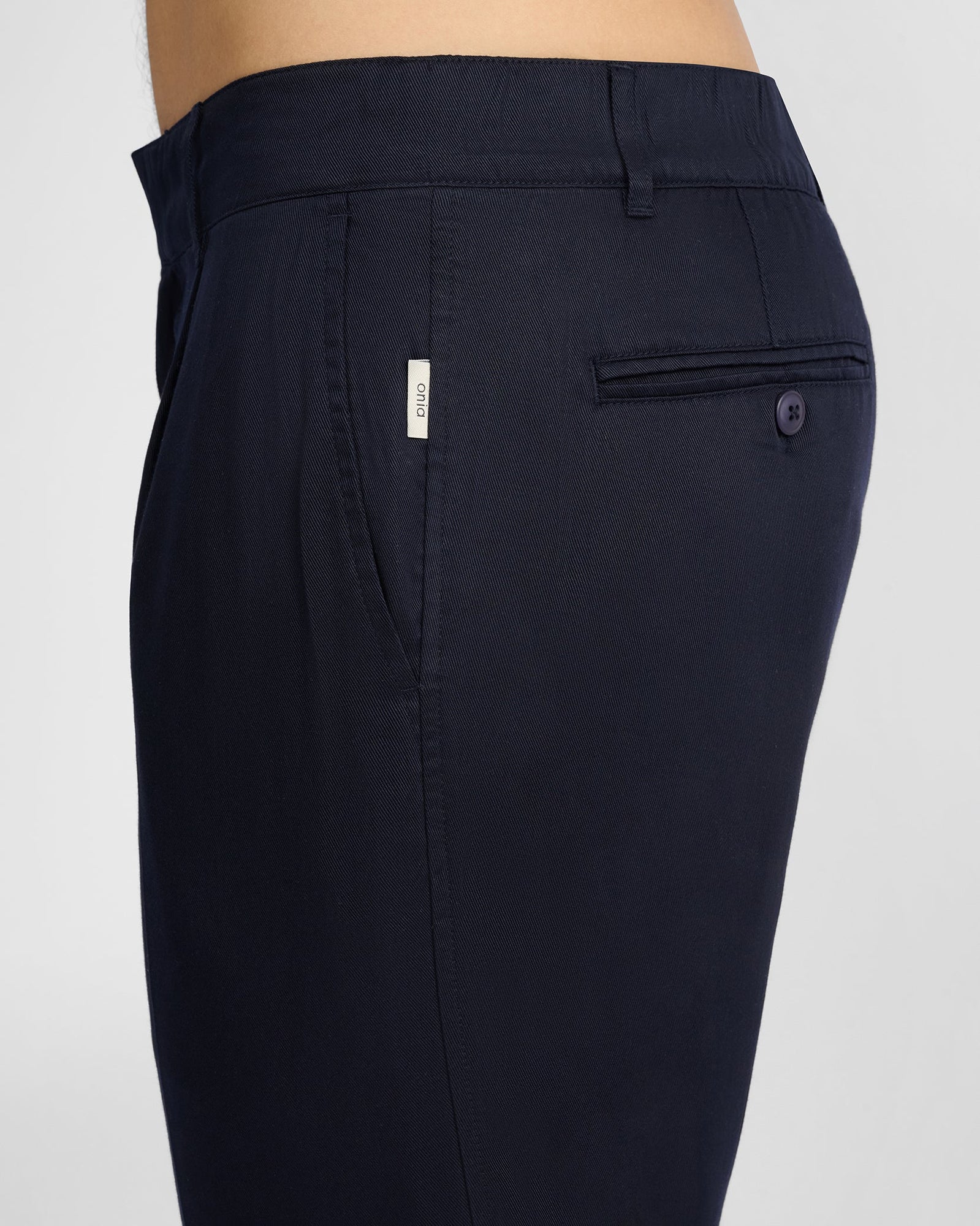 Mens | Lyocell Tapered Trouser | Midnight