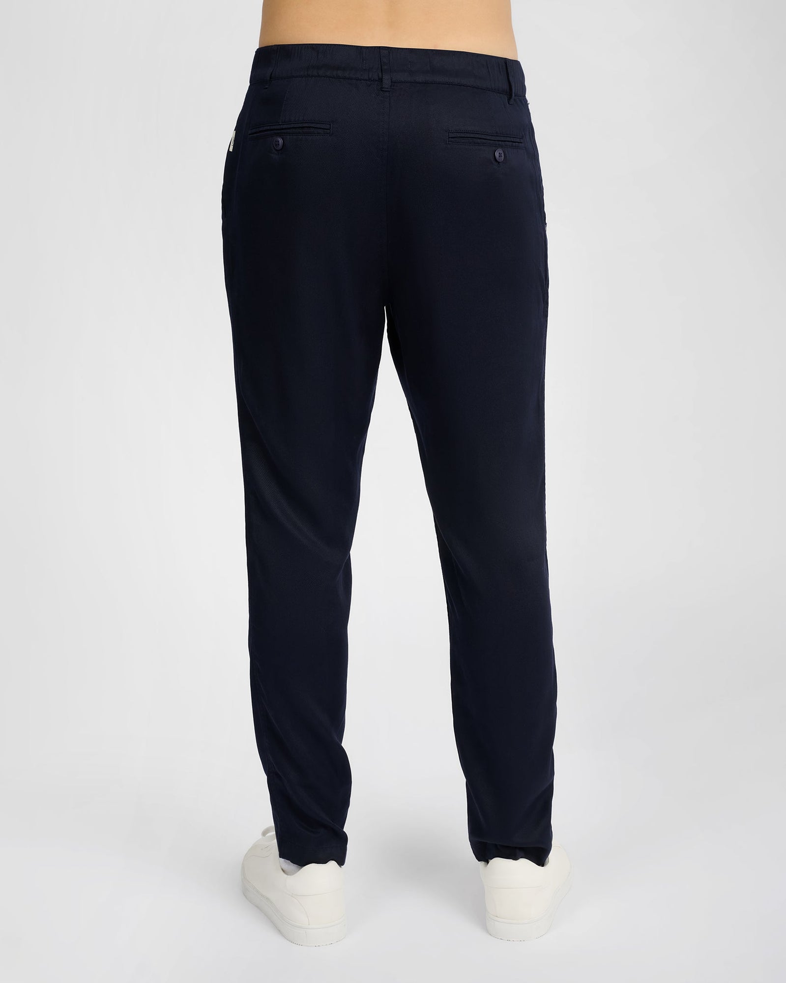 Mens | Lyocell Tapered Trouser | Midnight