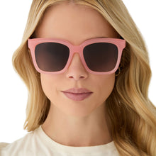Womens | Meredith Sunglasses | Peach | Brown Gradient Polarized Lenses