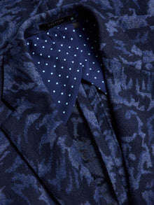 Men | Midas Wolf Wool Blazer | Maltese Blue