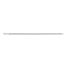Medium Cuban Chain Bracelet Vermeil 14k White Gold 6in 6.5in 7in 7.5in