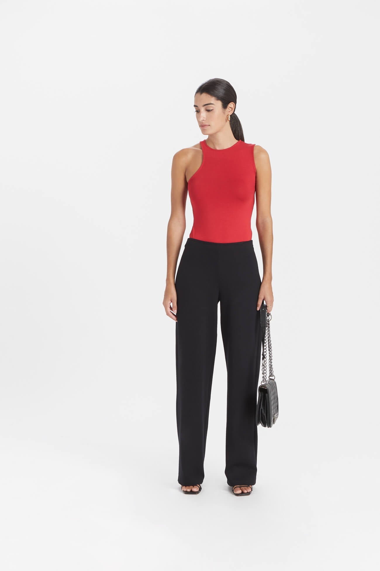 Daya Sleeveless Top | Red