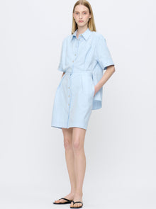 Montana Shirt Dress | Pale Blue