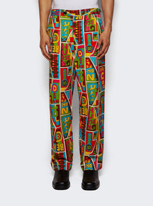 Men | Bode | New England Mosaic Trousers Multicolor | Multi