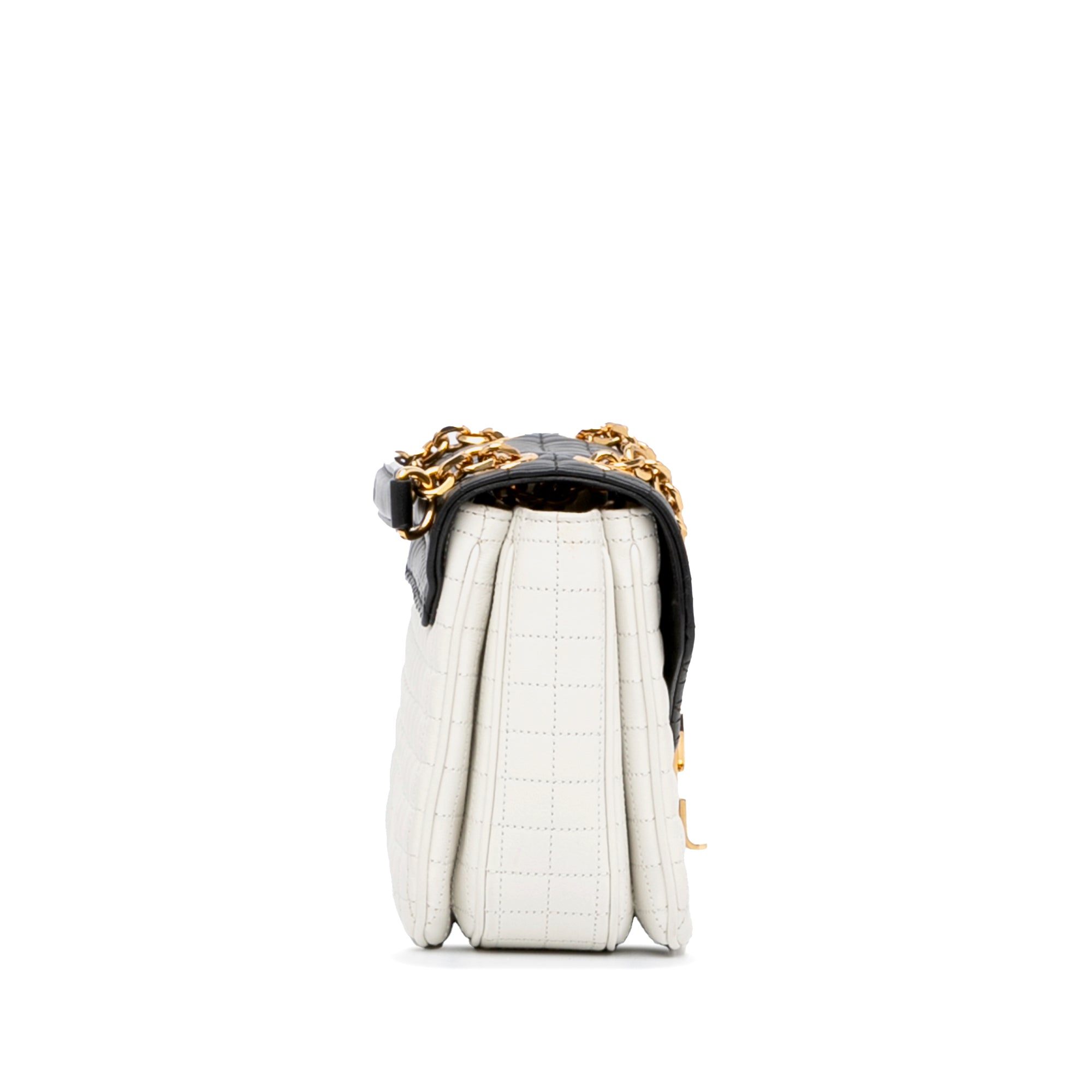 Céline Pre-Owned Medium Quilted C Bag | Women | White