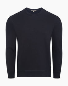 Mens | Terry Crewneck Sweater | Midnight