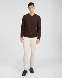 Mens | Terry Crewneck Sweater | Dark Java
