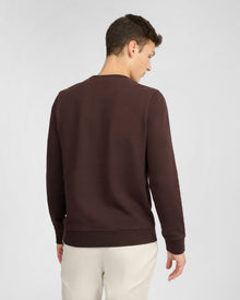 Mens | Terry Crewneck Sweater | Dark Java