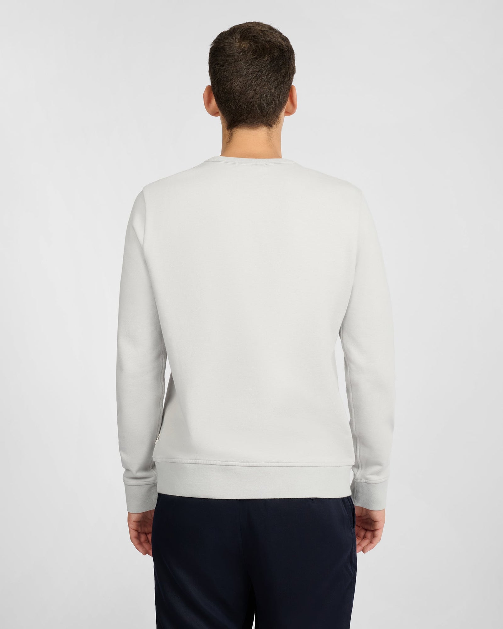 Mens | Terry Crewneck Sweater | Lunar Grey
