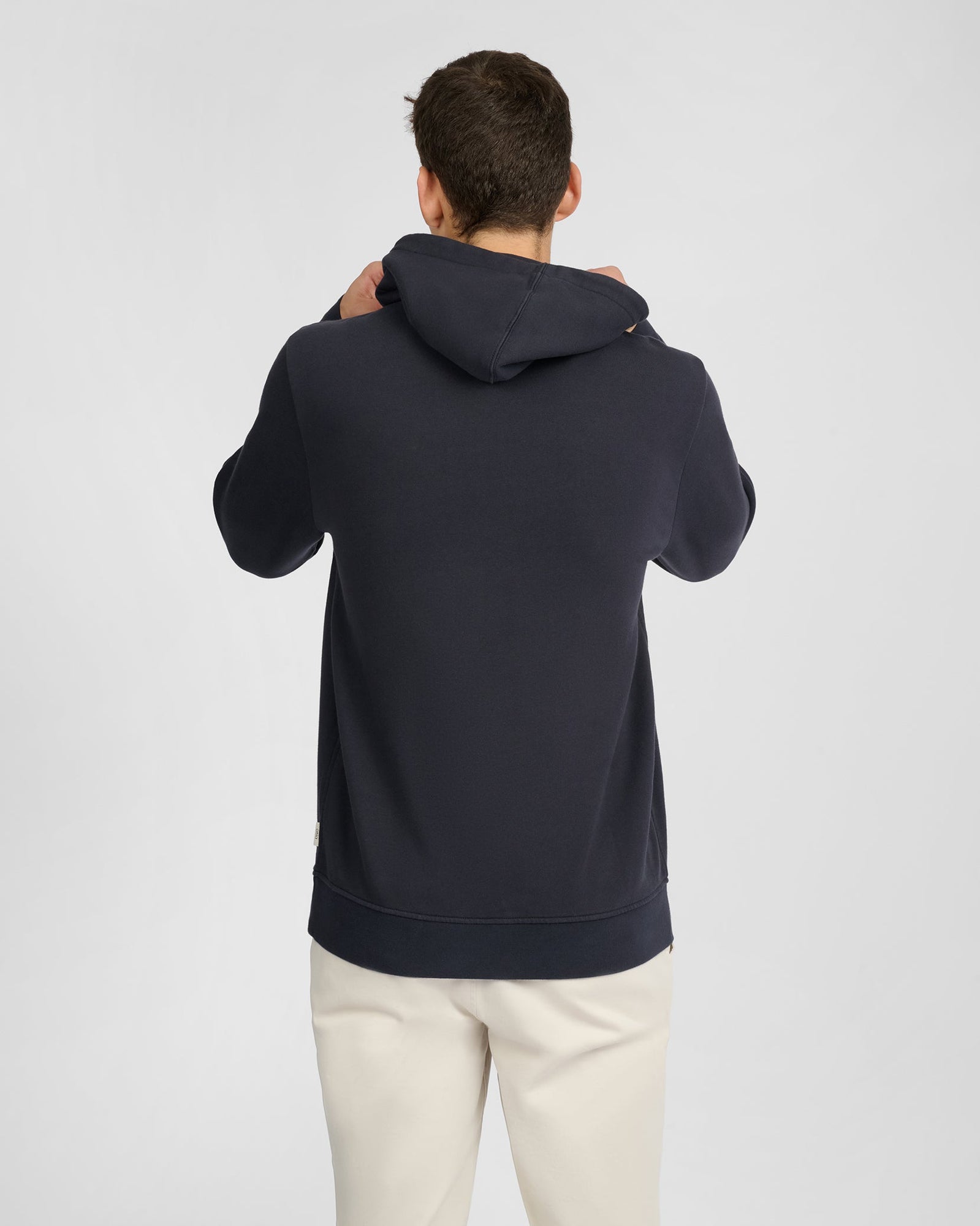 Mens | Stretch Terry Pullover Hoodie | Midnight