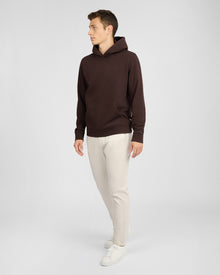 Mens | Stretch Terry Pullover Hoodie | White