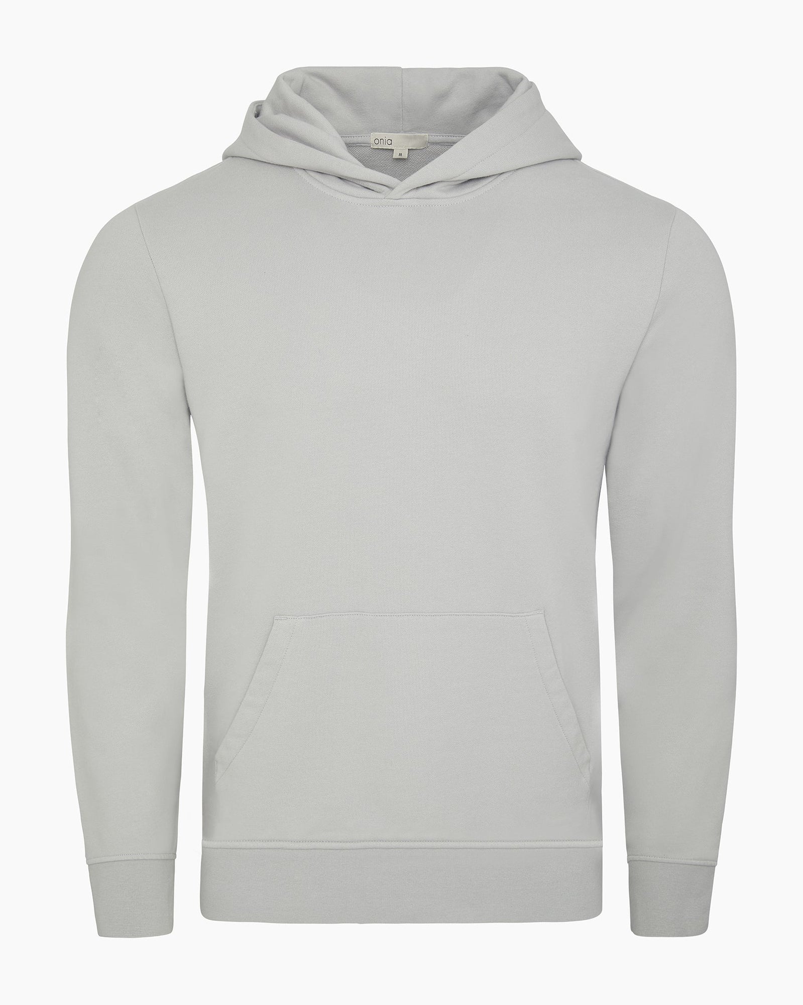 Mens | Stretch Terry Pullover Hoodie | Lunar Grey