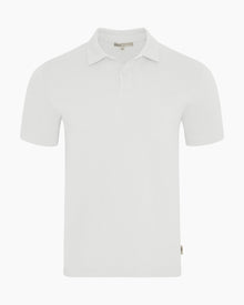 Mens | Short Sleeve Pique Polo | White