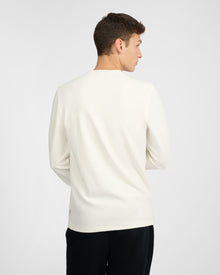 Mens | Waffle Crewneck Sweater | Lunar Grey