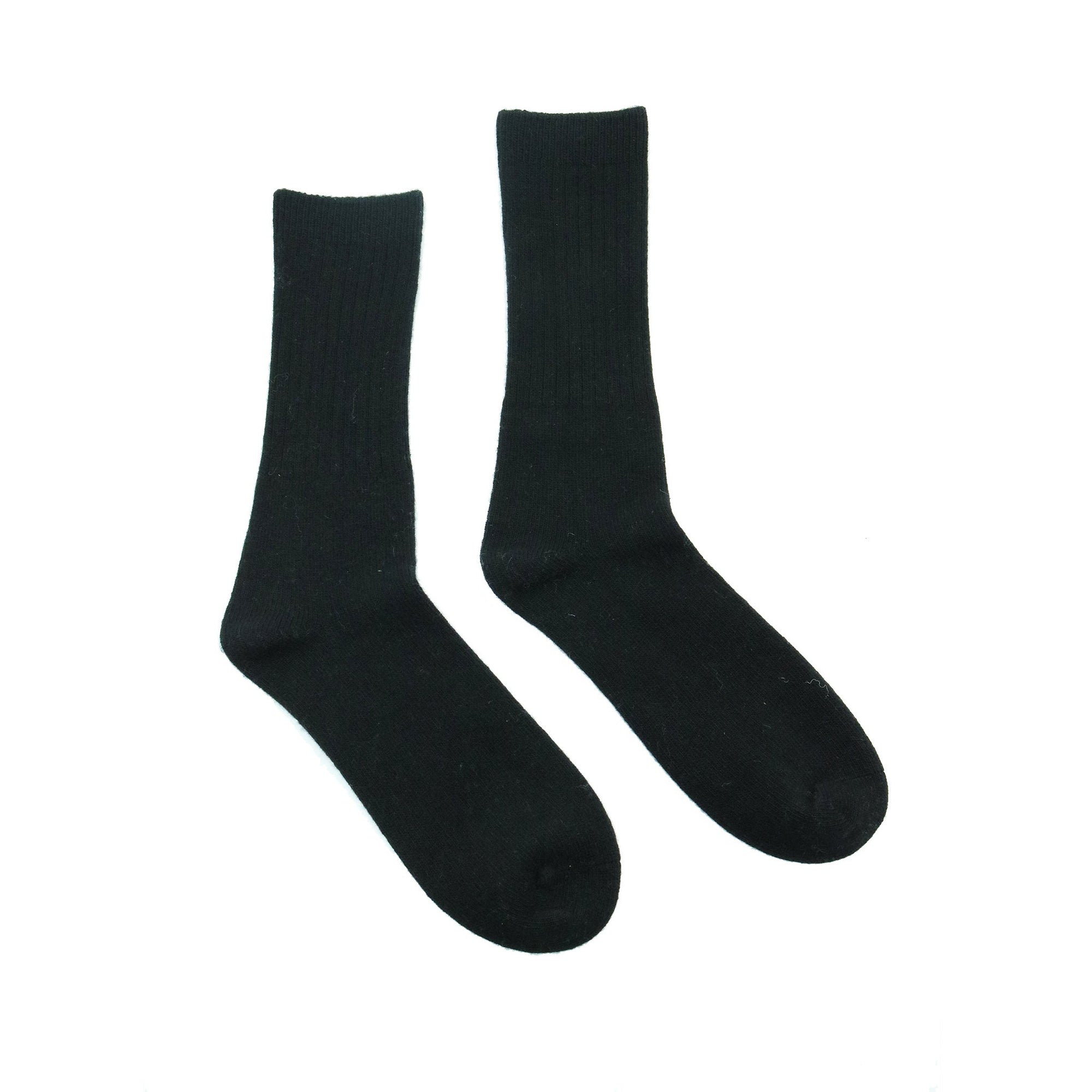 Cashmere Blend Socks | Black