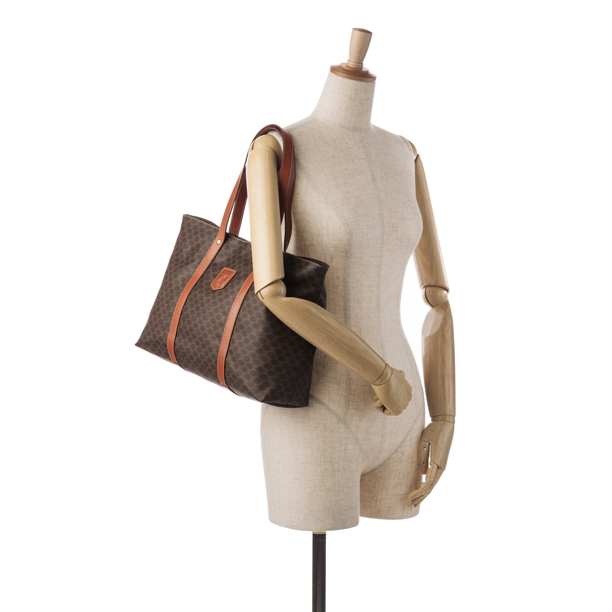 Céline Pre-Owned Macadam Tote | Women | Brown