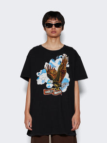 Men | Madeworn | Harley Eagle T-shirt | Black