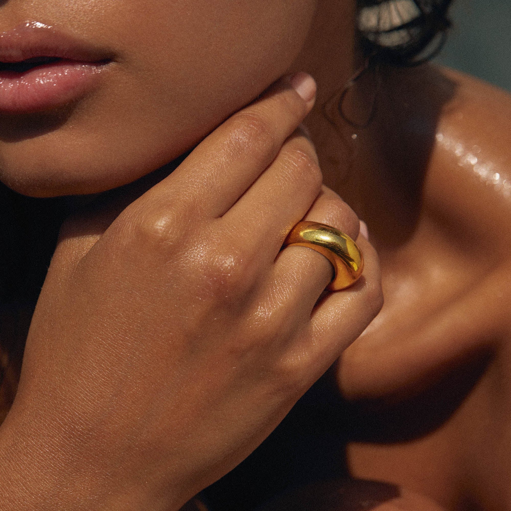 Turrell Ring - High Polish | 18K Gold Plated