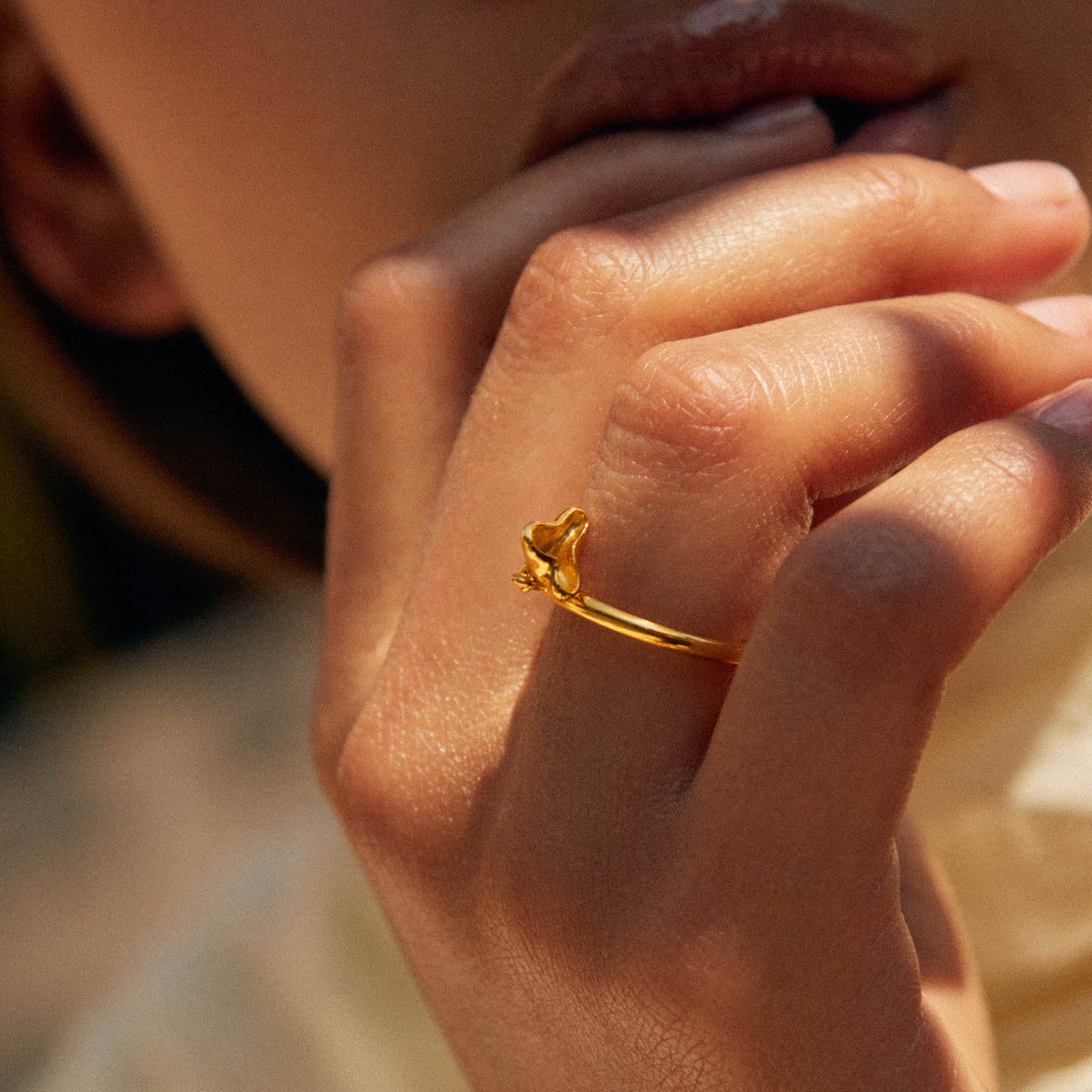 Hana Ring | 18K Gold Plated