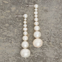 Naoko Earrings | Sterling Silver | Freshwater Pearls