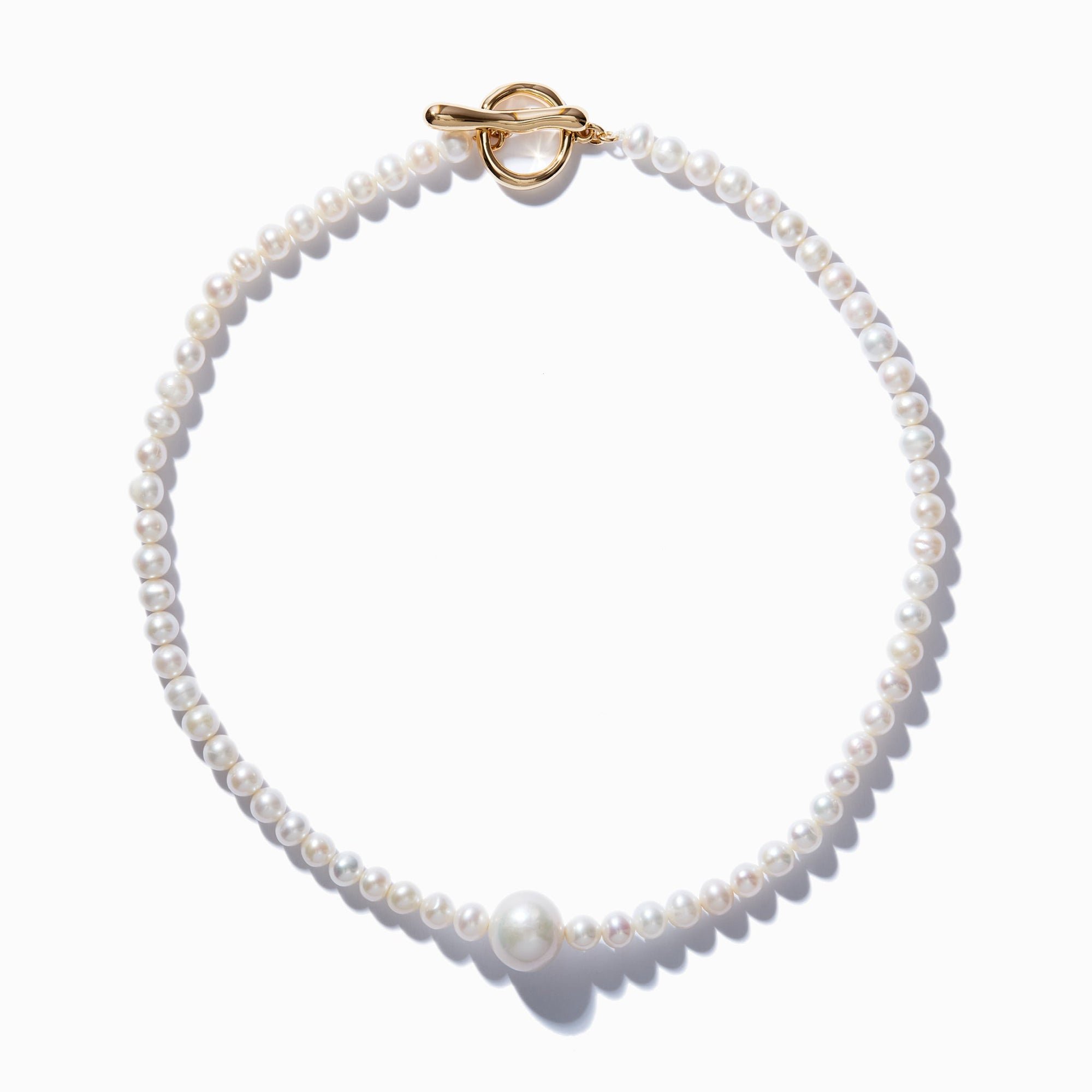 Shinju Necklace | 18K Gold Vermeil | Freshwater Pearls